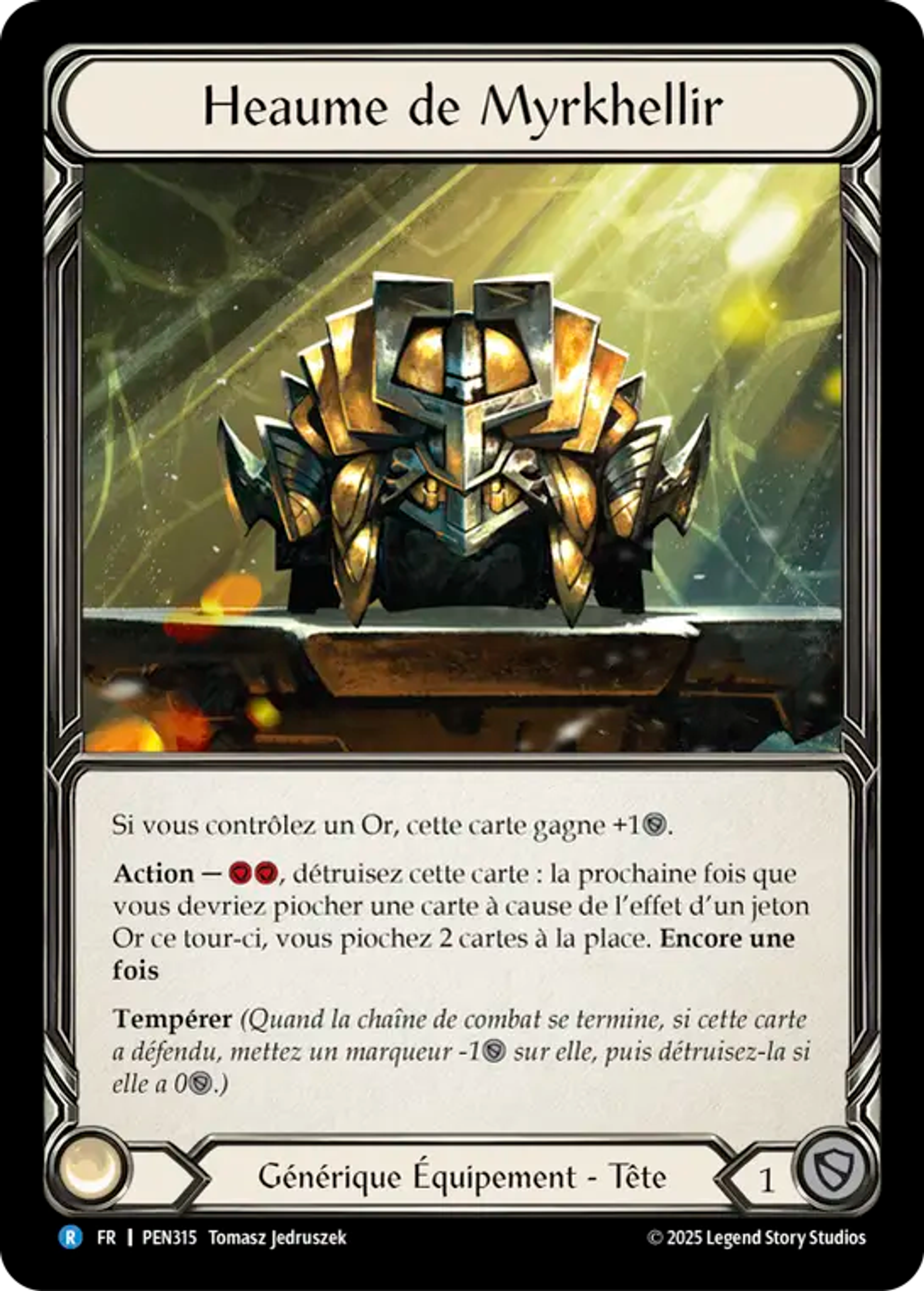Heaume de Myrkhellir — Compendium of Rathe — Flesh and Blood