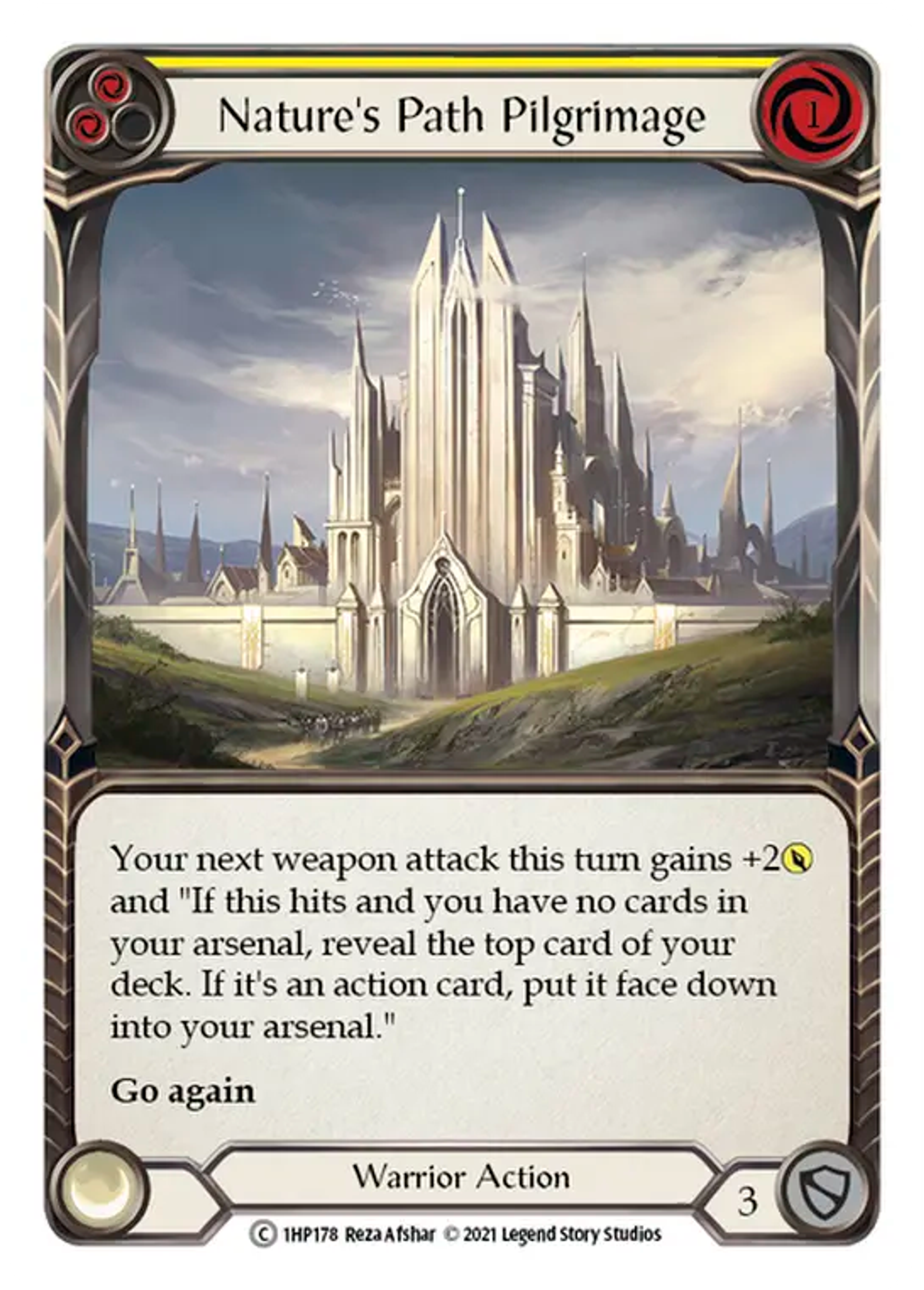 Nature's Path Pilgrimage (Yellow) — History Pack 1 — Flesh and Blood