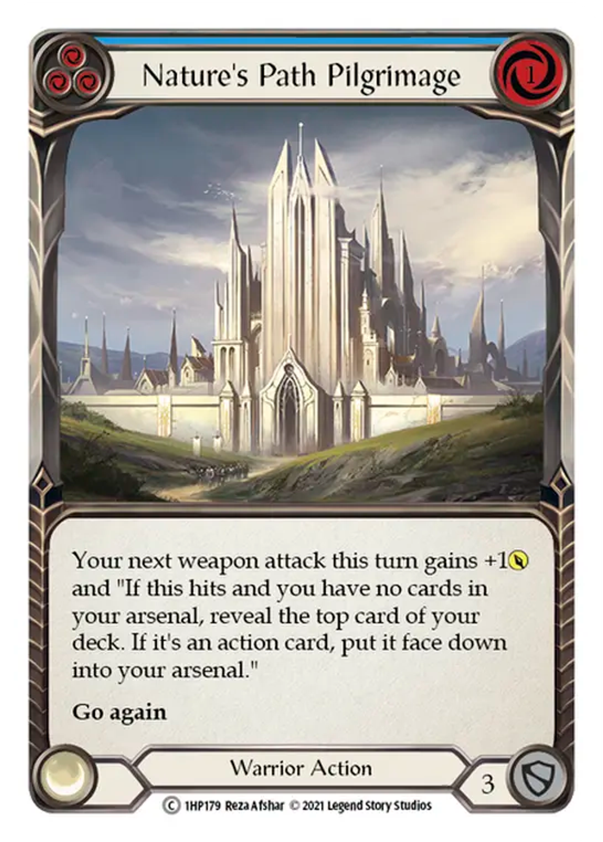 Nature's Path Pilgrimage (Blue) — History Pack 1 — Flesh and Blood