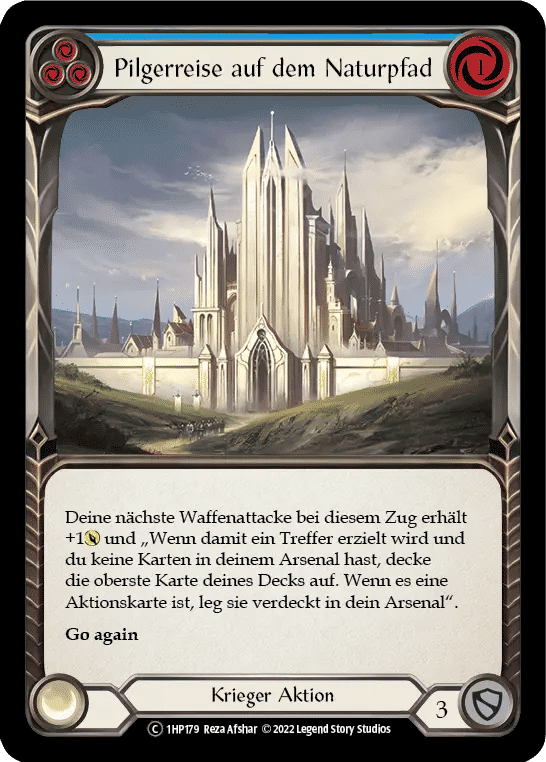 Nature's Path Pilgrimage (Blue) — History Pack 1 - Black Label — Flesh and Blood