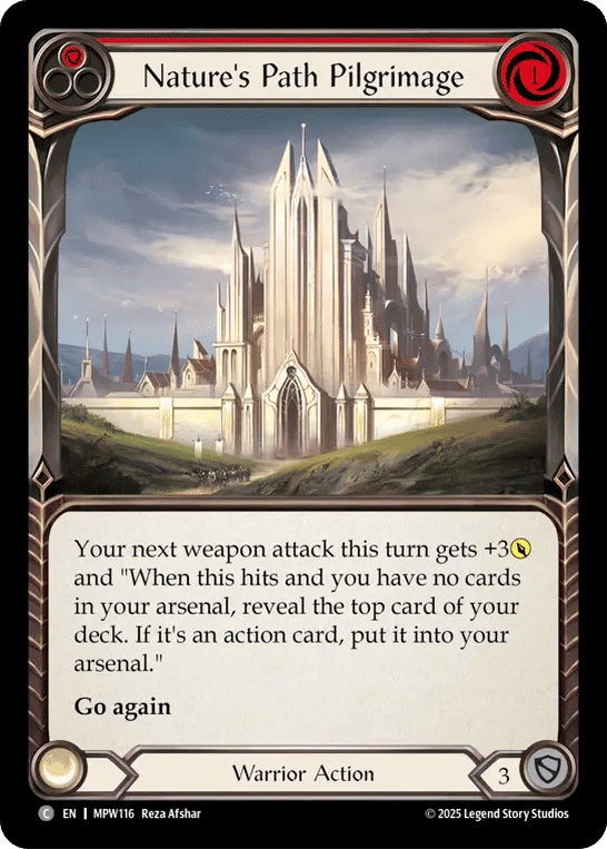 Nature's Path Pilgrimage (Red) — Mastery Pack Warrior — Flesh and Blood