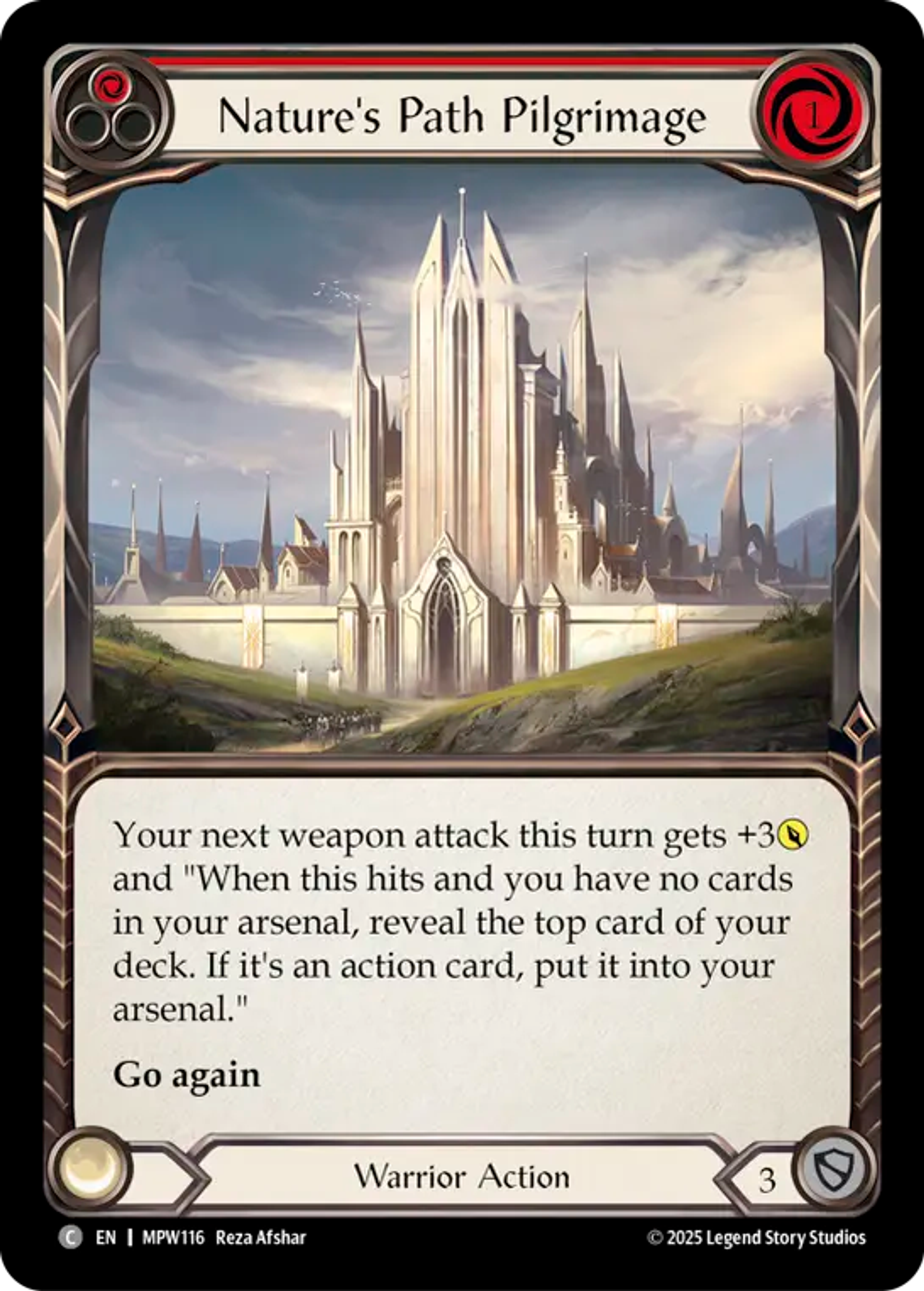 Nature's Path Pilgrimage (Red) — Mastery Pack Warrior — Flesh and Blood