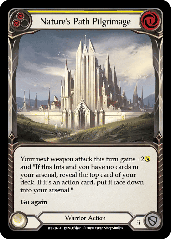 Nature's Path Pilgrimage (Yellow) — Welcome to Rathe — Flesh and Blood
