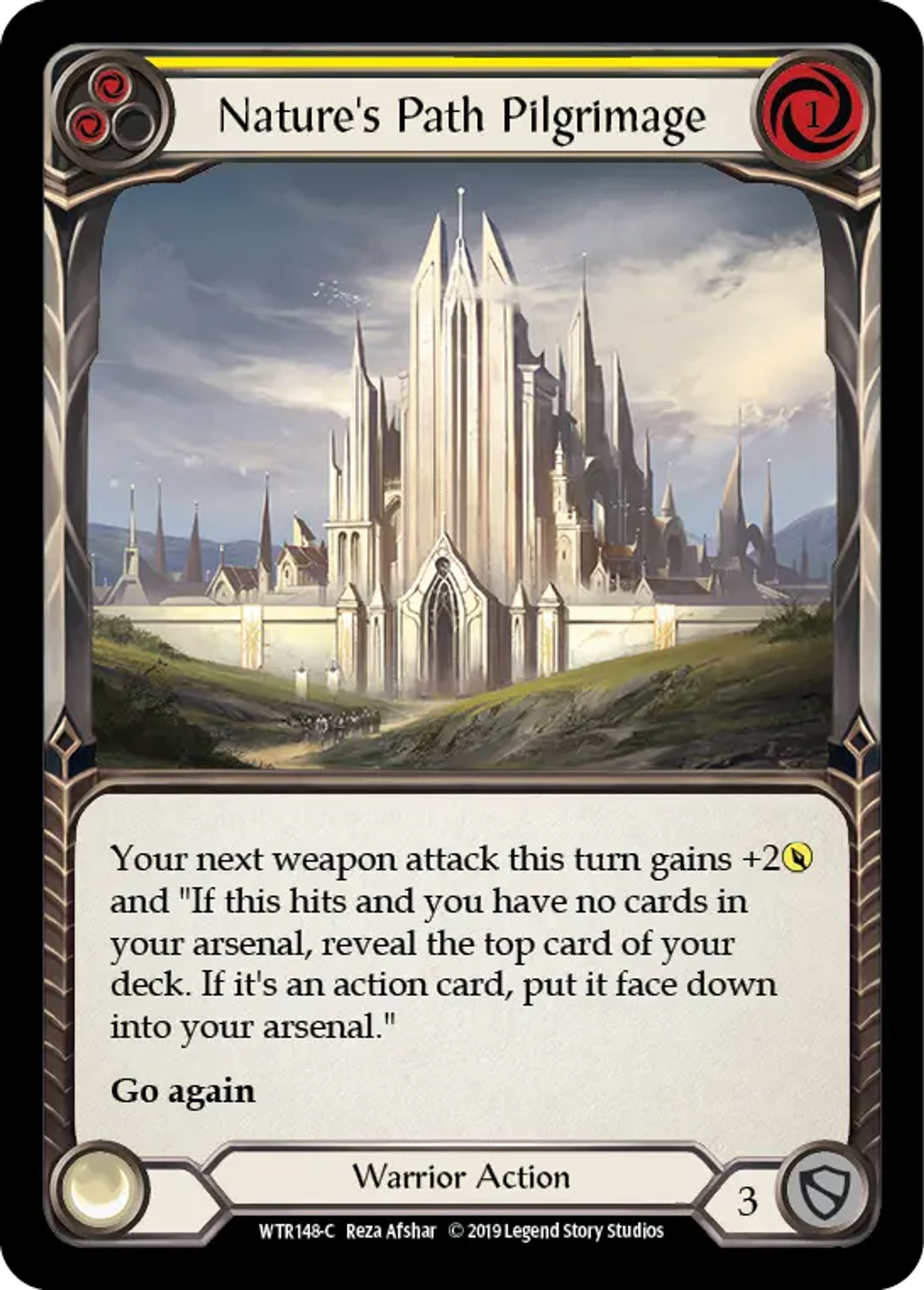Nature's Path Pilgrimage (Yellow) — Welcome to Rathe — Flesh and Blood