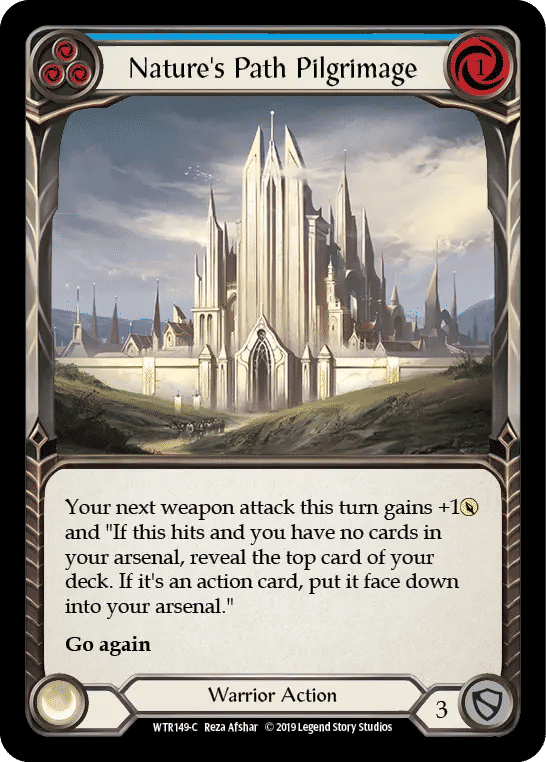Nature's Path Pilgrimage (Blue) — Welcome to Rathe — Flesh and Blood