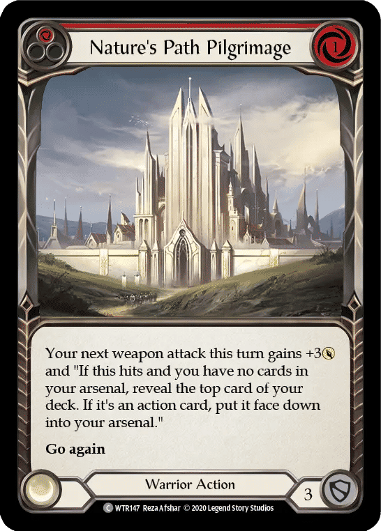 Nature's Path Pilgrimage (Red) — Welcome to Rathe - Unlimited — Flesh and Blood