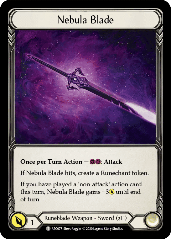Nebula Blade — Arcane Rising - Unlimited — Flesh and Blood