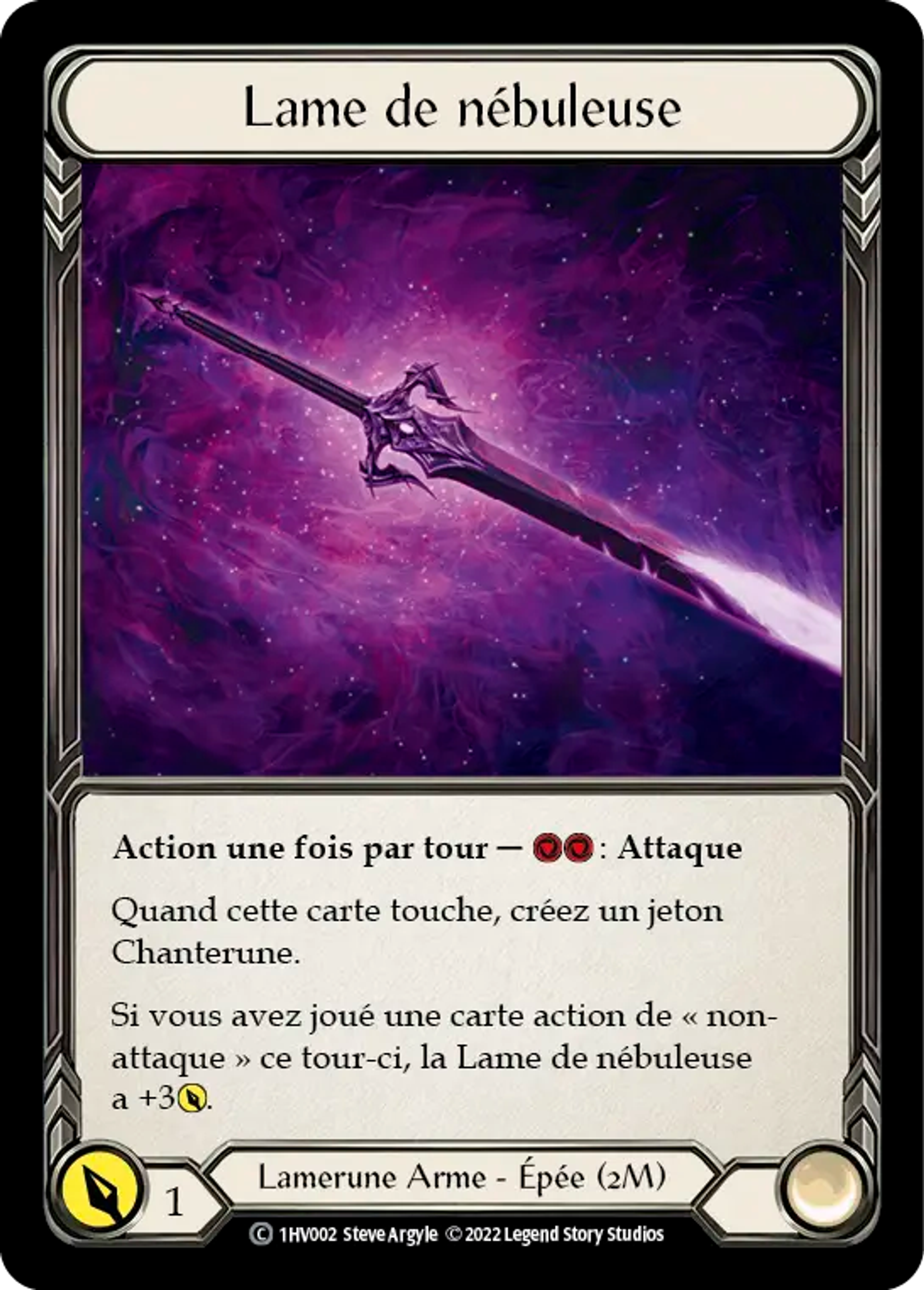 Lame de nébuleuse — Viserai - Blitz Deck — Flesh and Blood