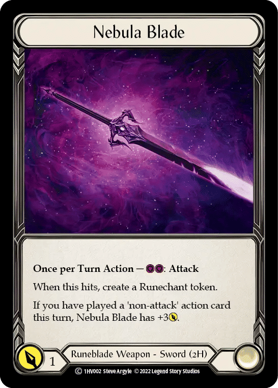 Nebula Blade — Viserai - Blitz Deck — Flesh and Blood