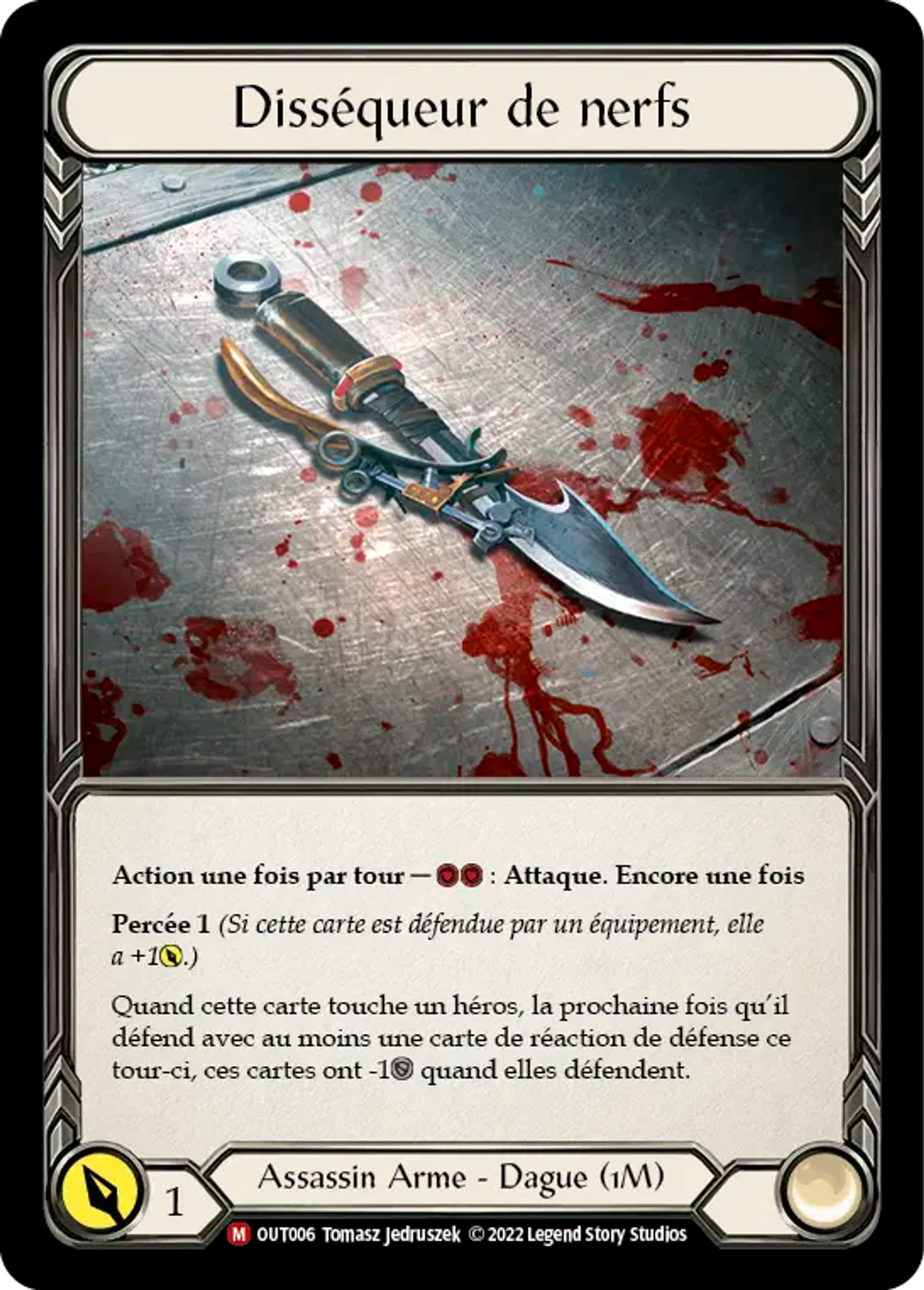 Disséqueur de nerfs — Outsiders — Flesh and Blood
