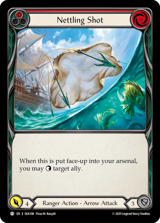 Nettling Shot (Red) — High Seas — Flesh and Blood