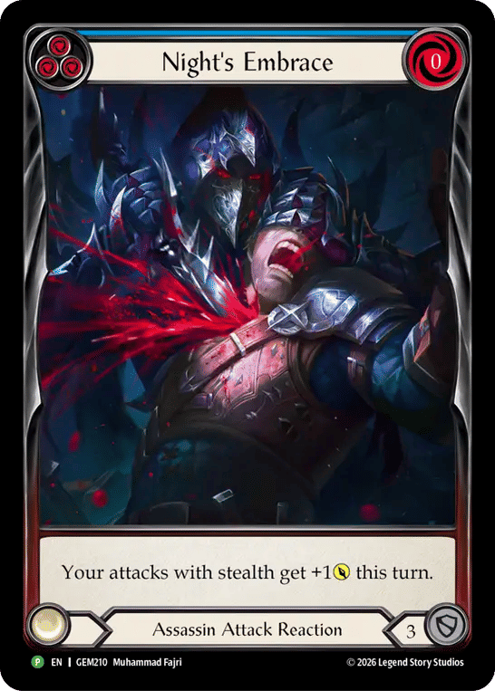 Night's Embrace — GEM - Pack 6 — Flesh and Blood