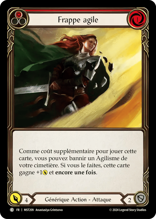 Frappe agile — Part the Mistveil — Flesh and Blood