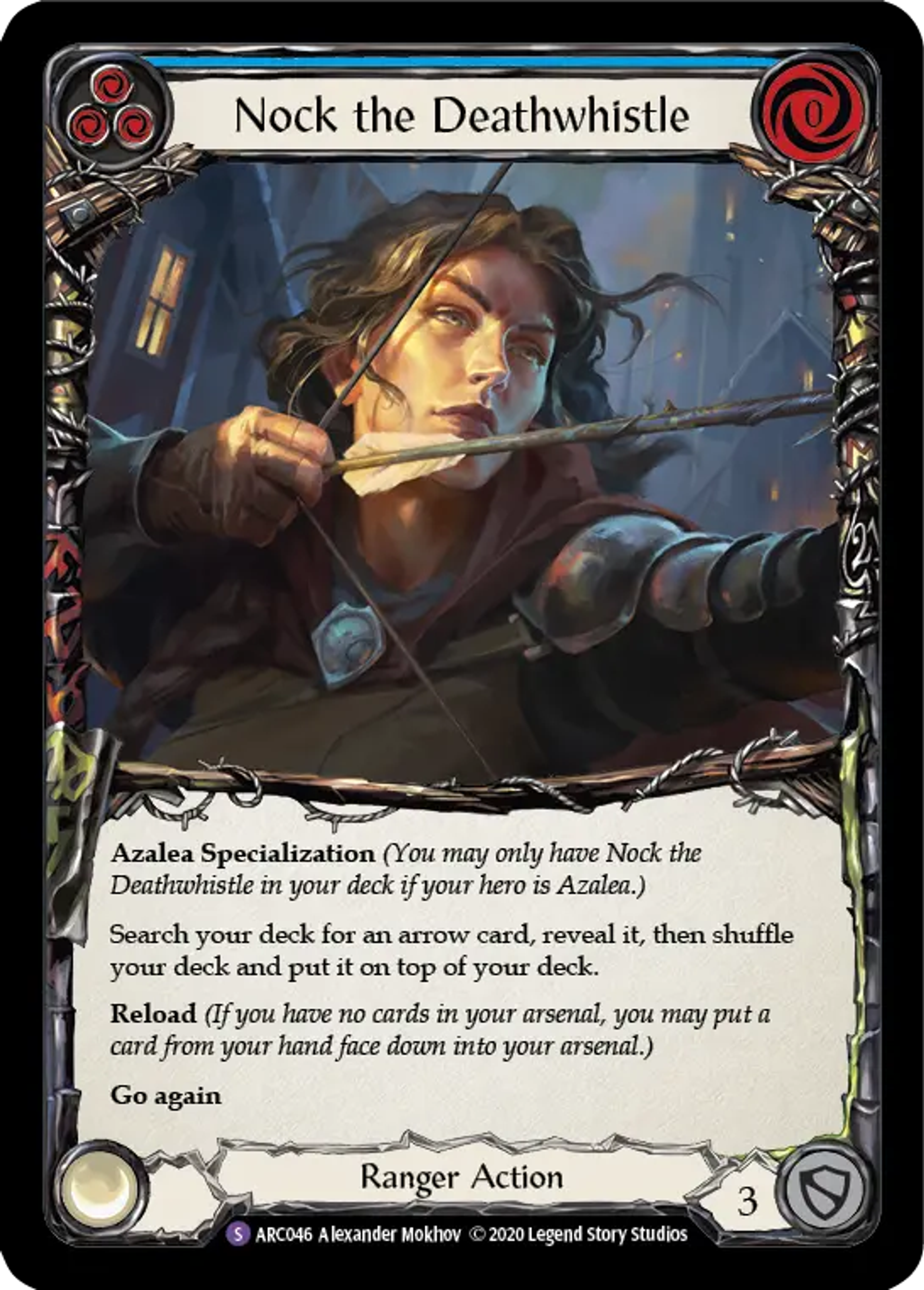Nock the Deathwhistle — Arcane Rising - Unlimited — Flesh and Blood