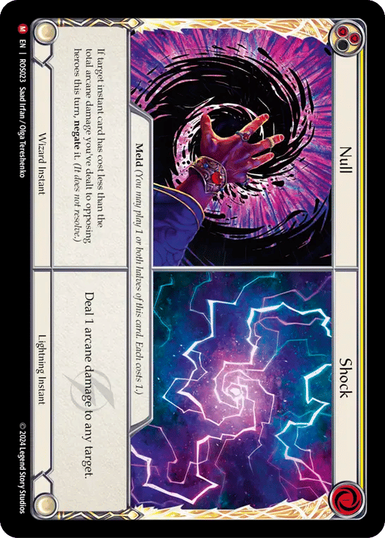 Null // Shock — Rosetta — Flesh and Blood