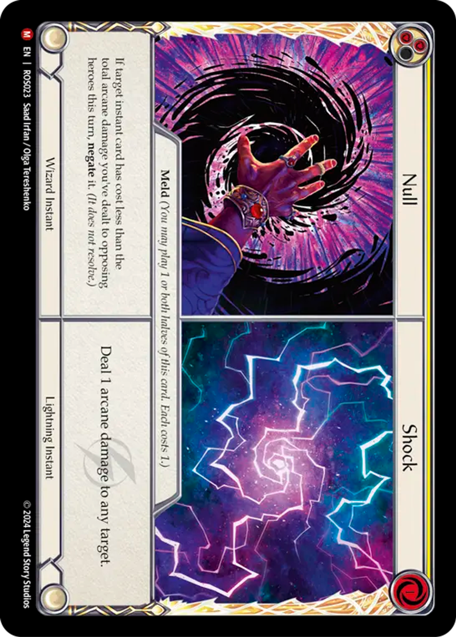 Null // Shock — Rosetta — Flesh and Blood