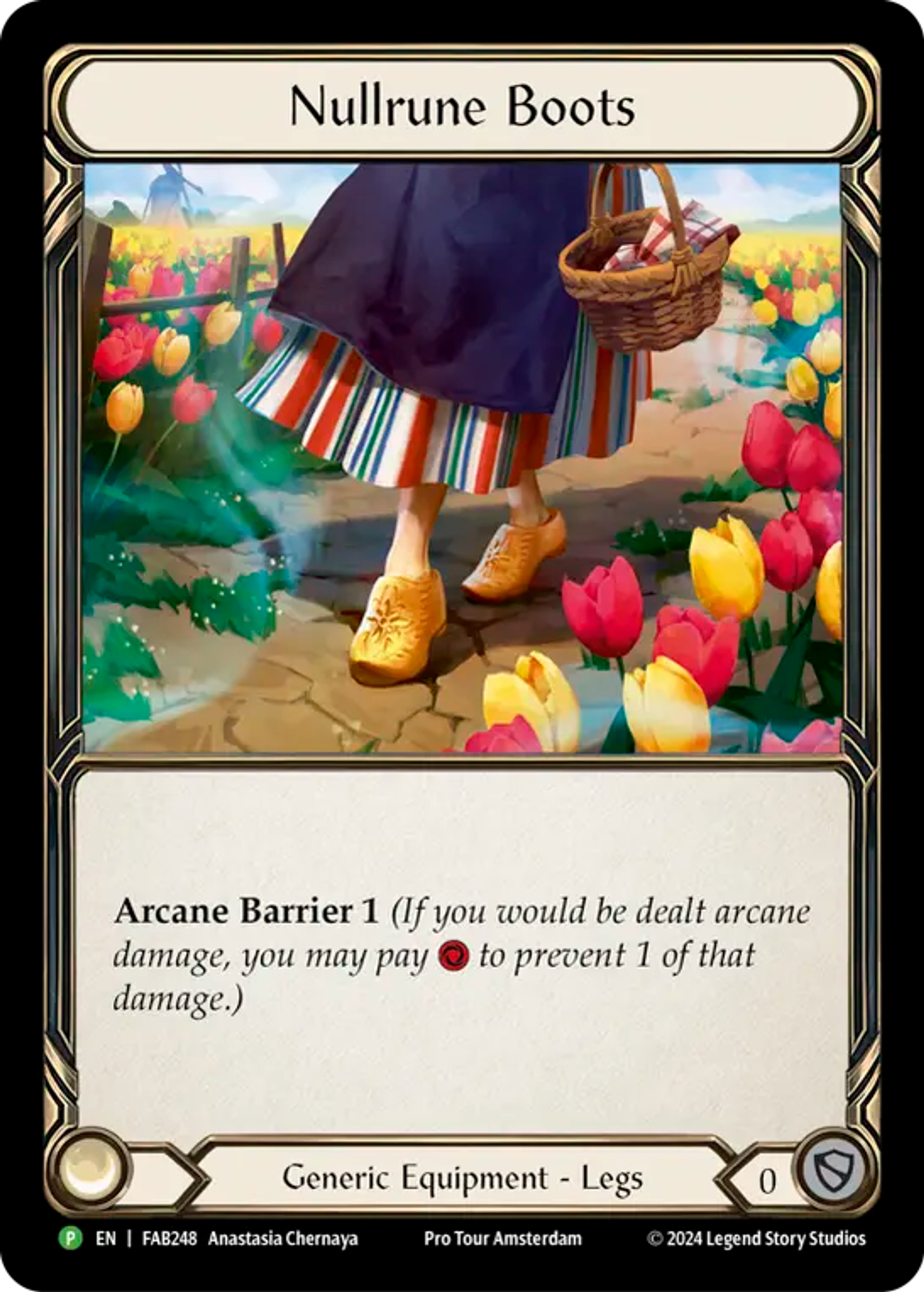 Nullrune Boots — Flesh and Blood: Promo Cards — Flesh and Blood