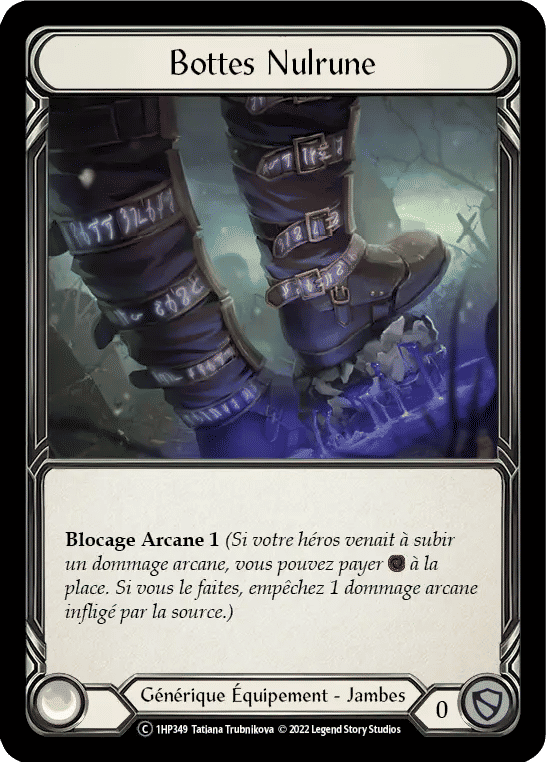 Bottes Nulrune — History Pack 1 - Black Label — Flesh and Blood