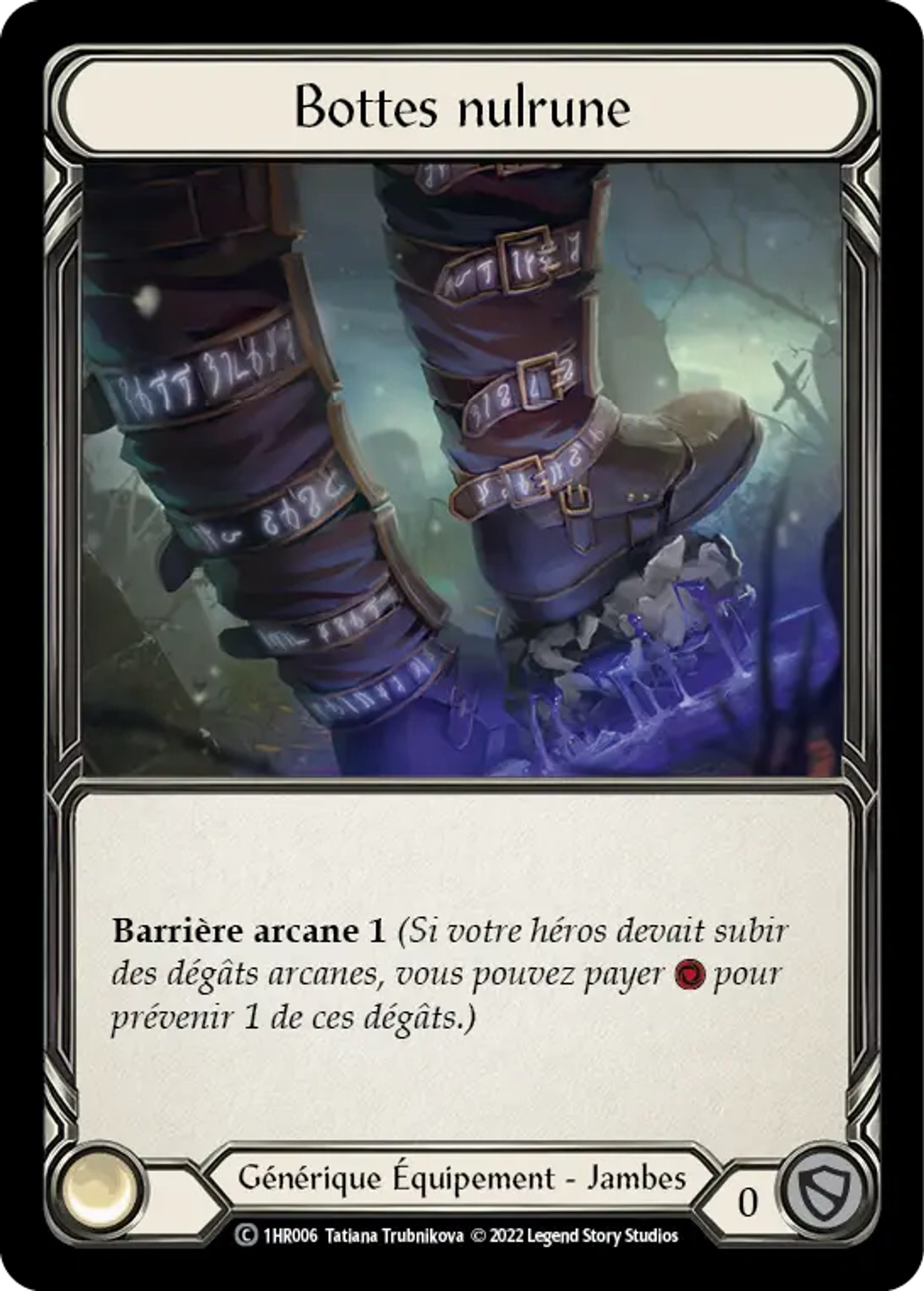 Bottes nulrune — Rhinar - Blitz Deck — Flesh and Blood
