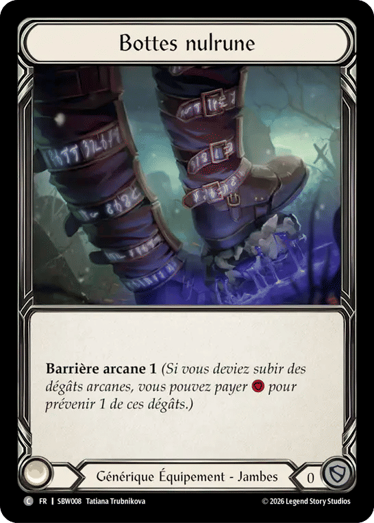 Bottes nulrune — Silver Age - Viserai, Between Worlds — Flesh and Blood