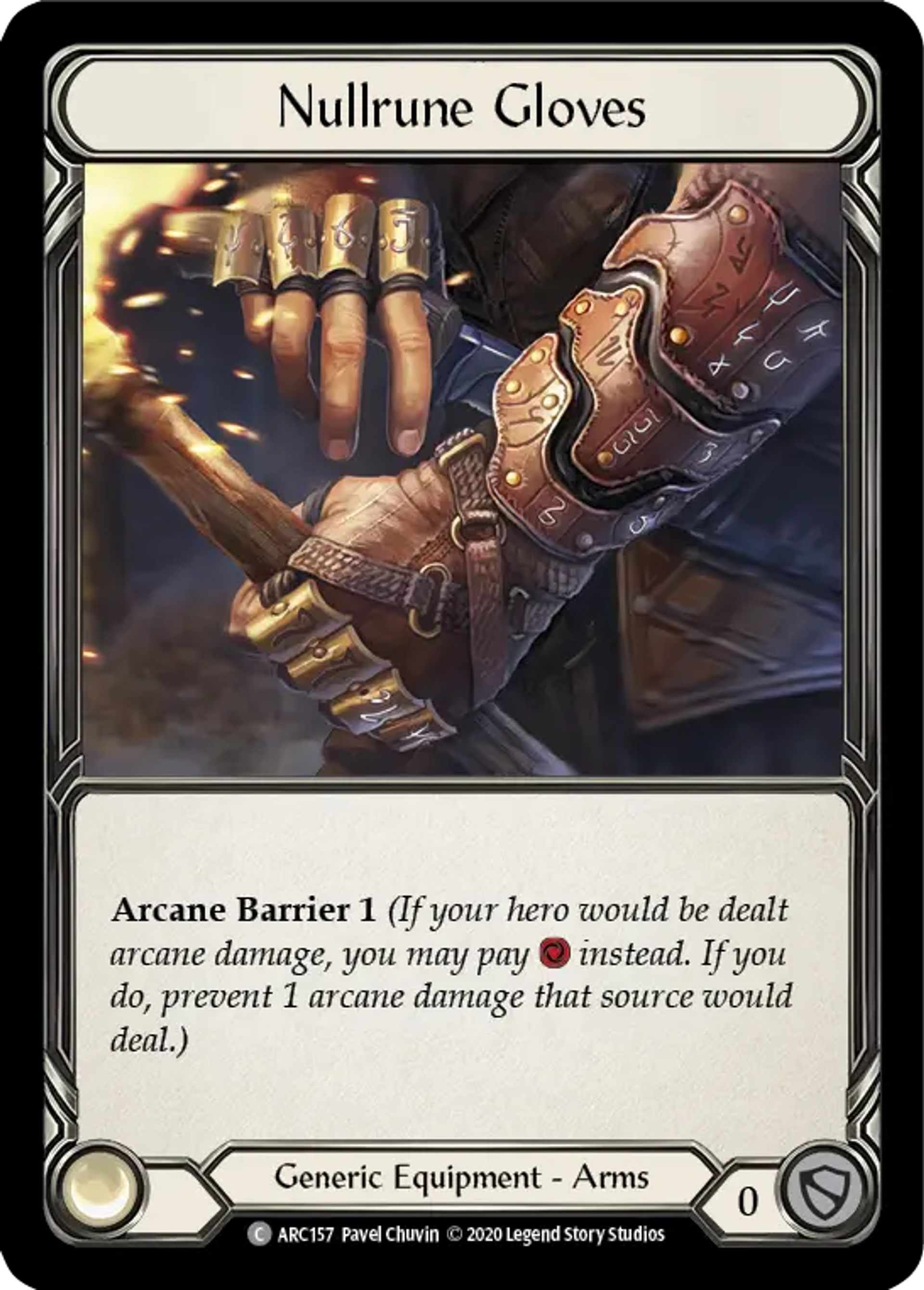 Nullrune Gloves — Arcane Rising - Unlimited — Flesh and Blood