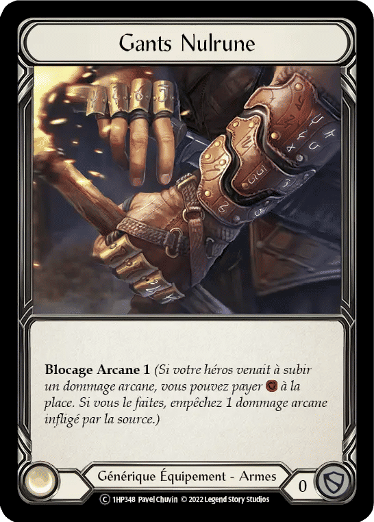 Gants Nulrune — History Pack 1 - Black Label — Flesh and Blood