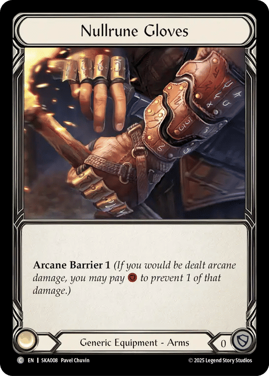 Nullrune Gloves — Silver Age Chapter 1 - Kayo — Flesh and Blood