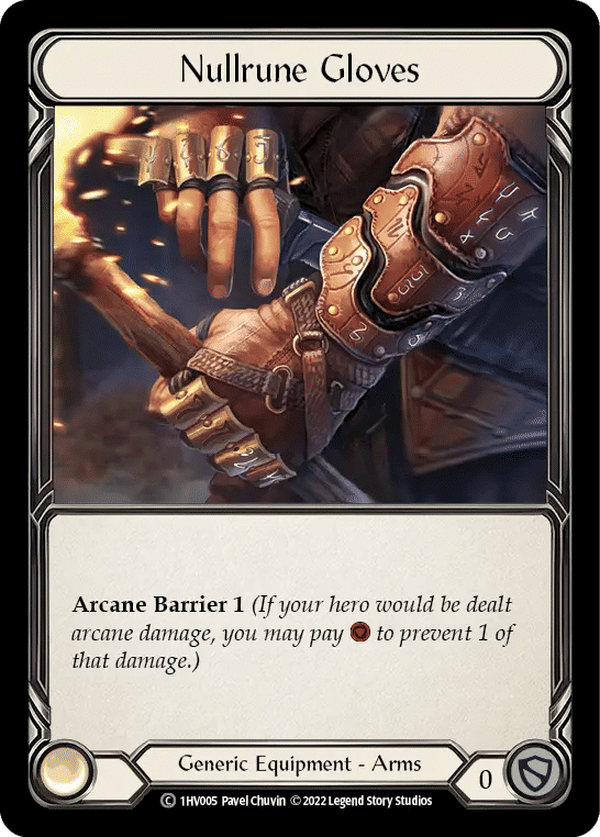 Nullrune Gloves — Viserai - Blitz Deck — Flesh and Blood