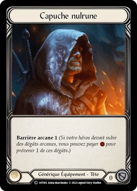 Capuche nulrune — Dorinthea - Blitz Deck — Flesh and Blood