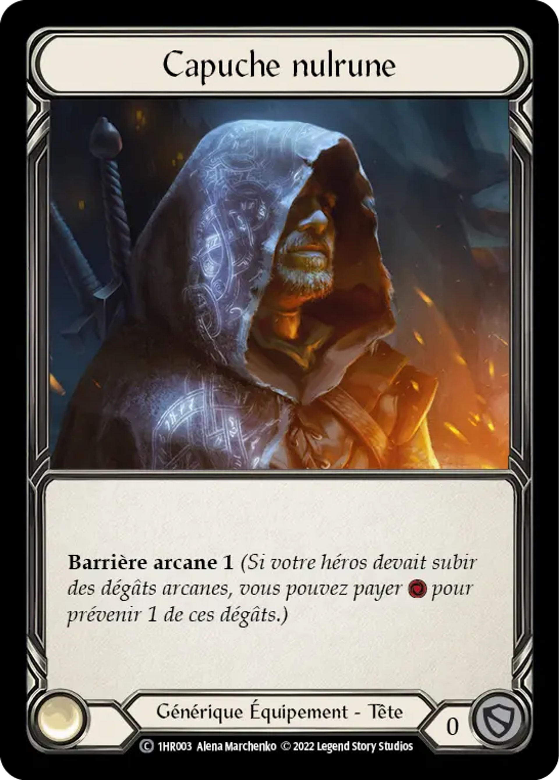 Capuche nulrune — Rhinar - Blitz Deck — Flesh and Blood