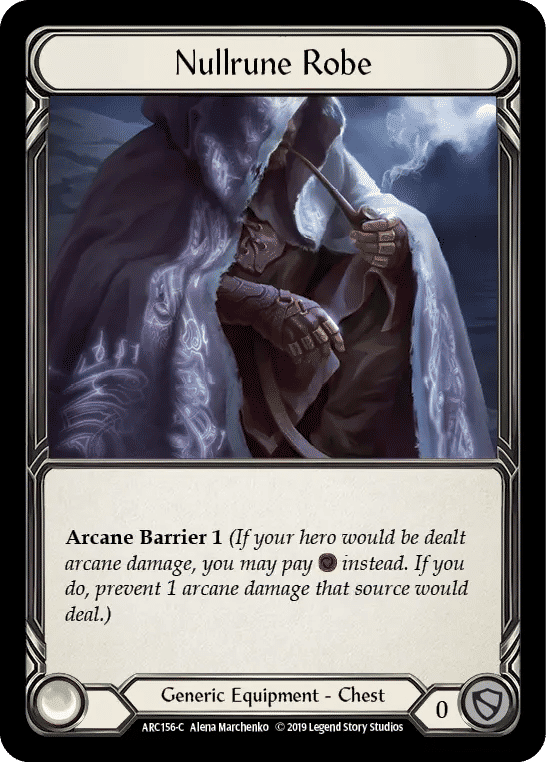 Nullrune Robe — Arcane Rising — Flesh and Blood