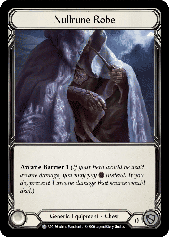Nullrune Robe — Arcane Rising - Unlimited — Flesh and Blood