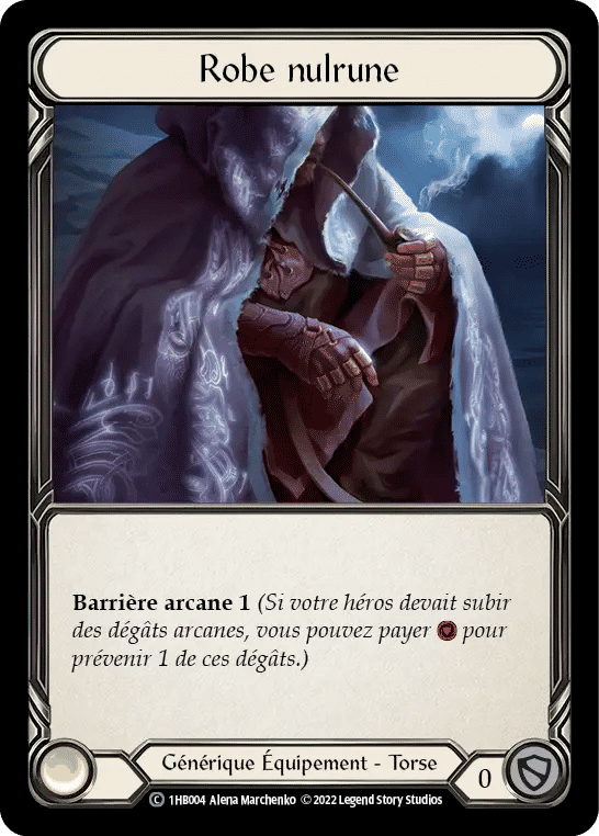 Robe nulrune — Bravo - Blitz Deck — Flesh and Blood