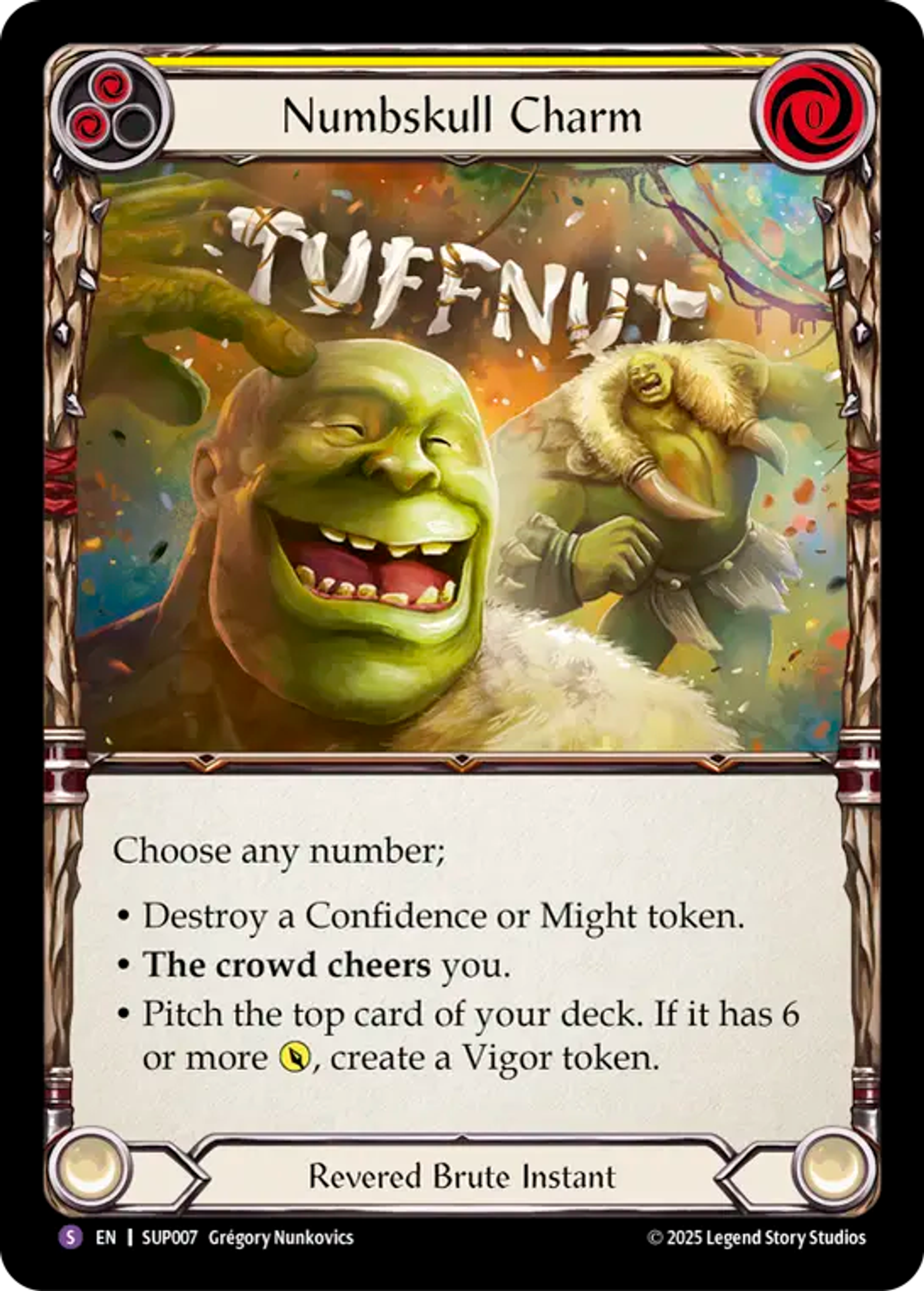 Numbskull Charm — Super Slam — Flesh and Blood