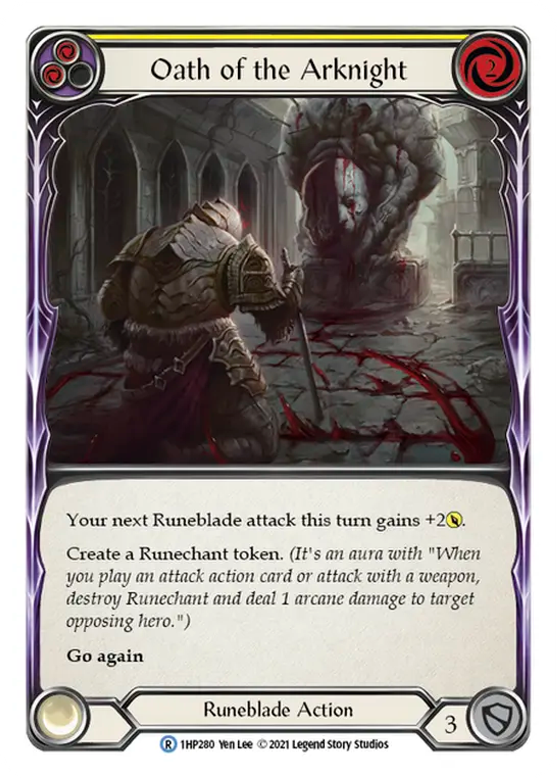 Oath of the Arknight (Yellow) — History Pack 1 — Flesh and Blood