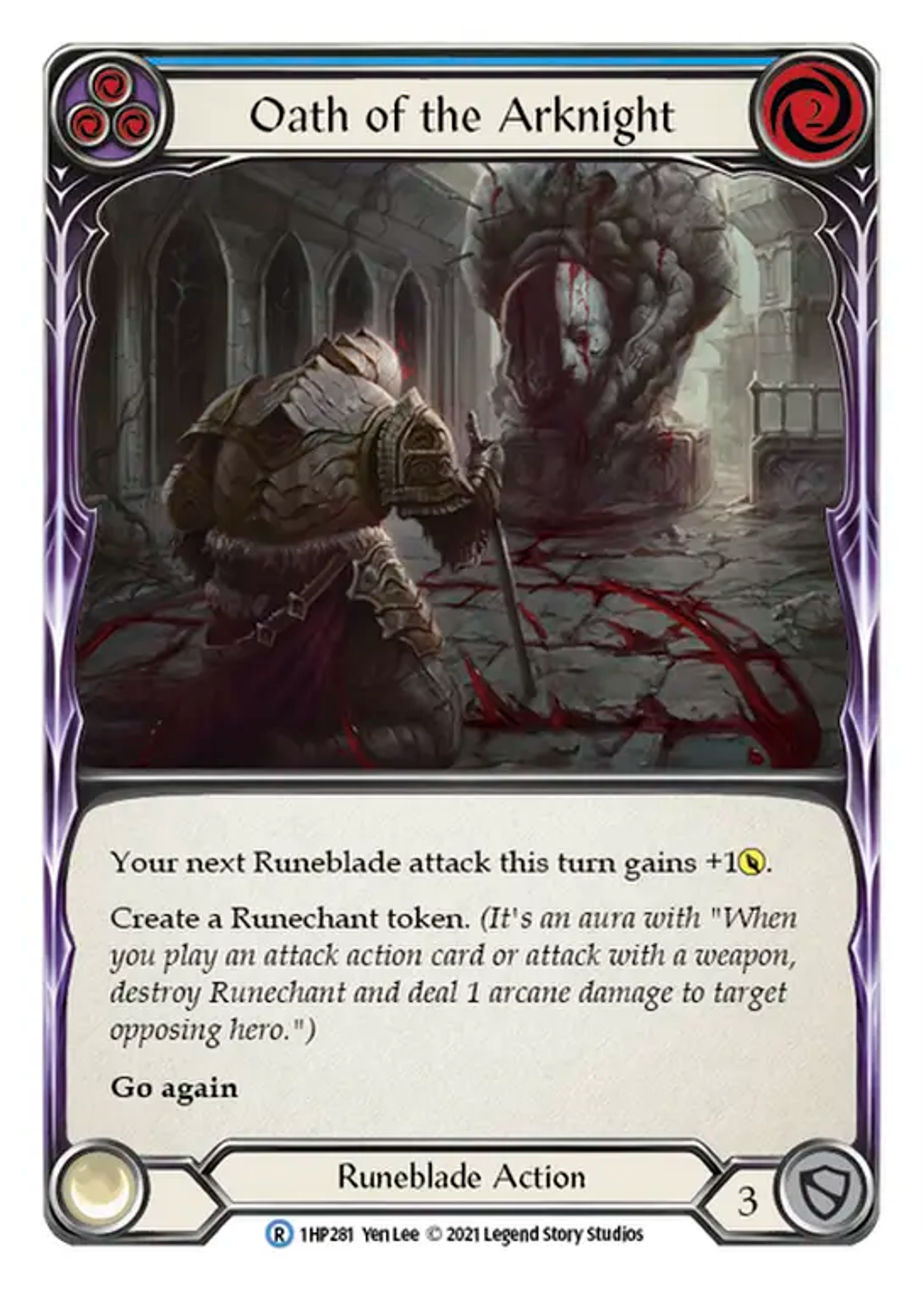 Oath of the Arknight (Blue) — History Pack 1 — Flesh and Blood