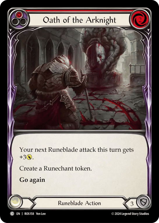 Oath of the Arknight (Red) — Rosetta — Flesh and Blood