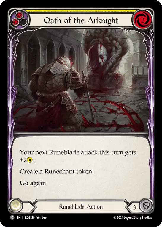 Oath of the Arknight (Yellow) — Rosetta — Flesh and Blood