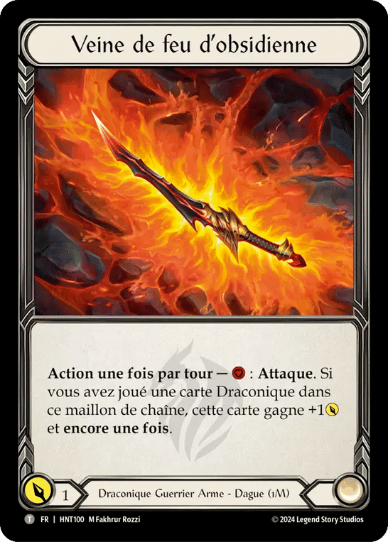 Veine de feu d’obsidienne — The Hunted — Flesh and Blood