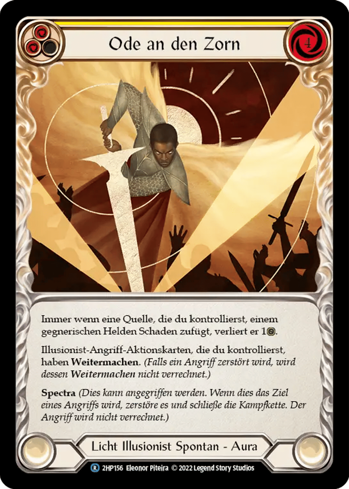 Ode to Wrath (Yellow) from History Pack 2 - Black Label - Flesh and Blood