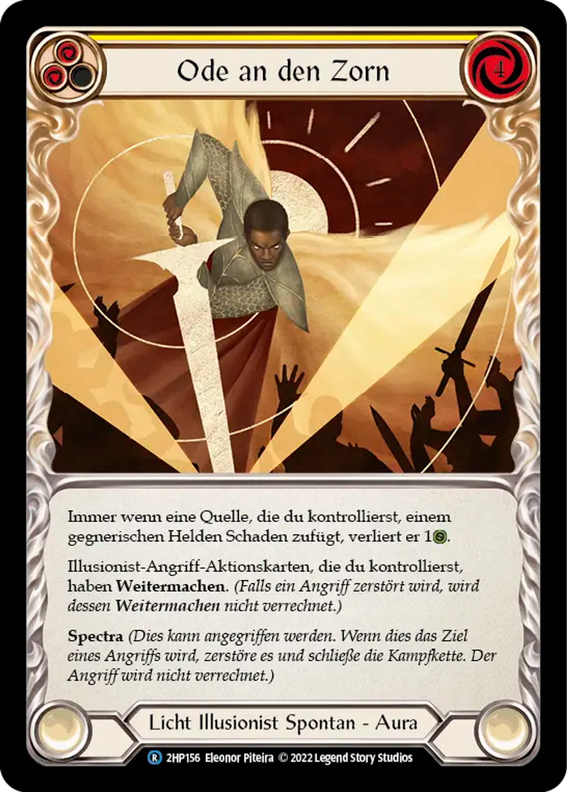 Ode to Wrath (Yellow) — History Pack 2 - Black Label — Flesh and Blood