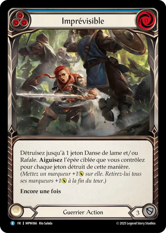 Imprévisible — Mastery Pack Warrior — Flesh and Blood