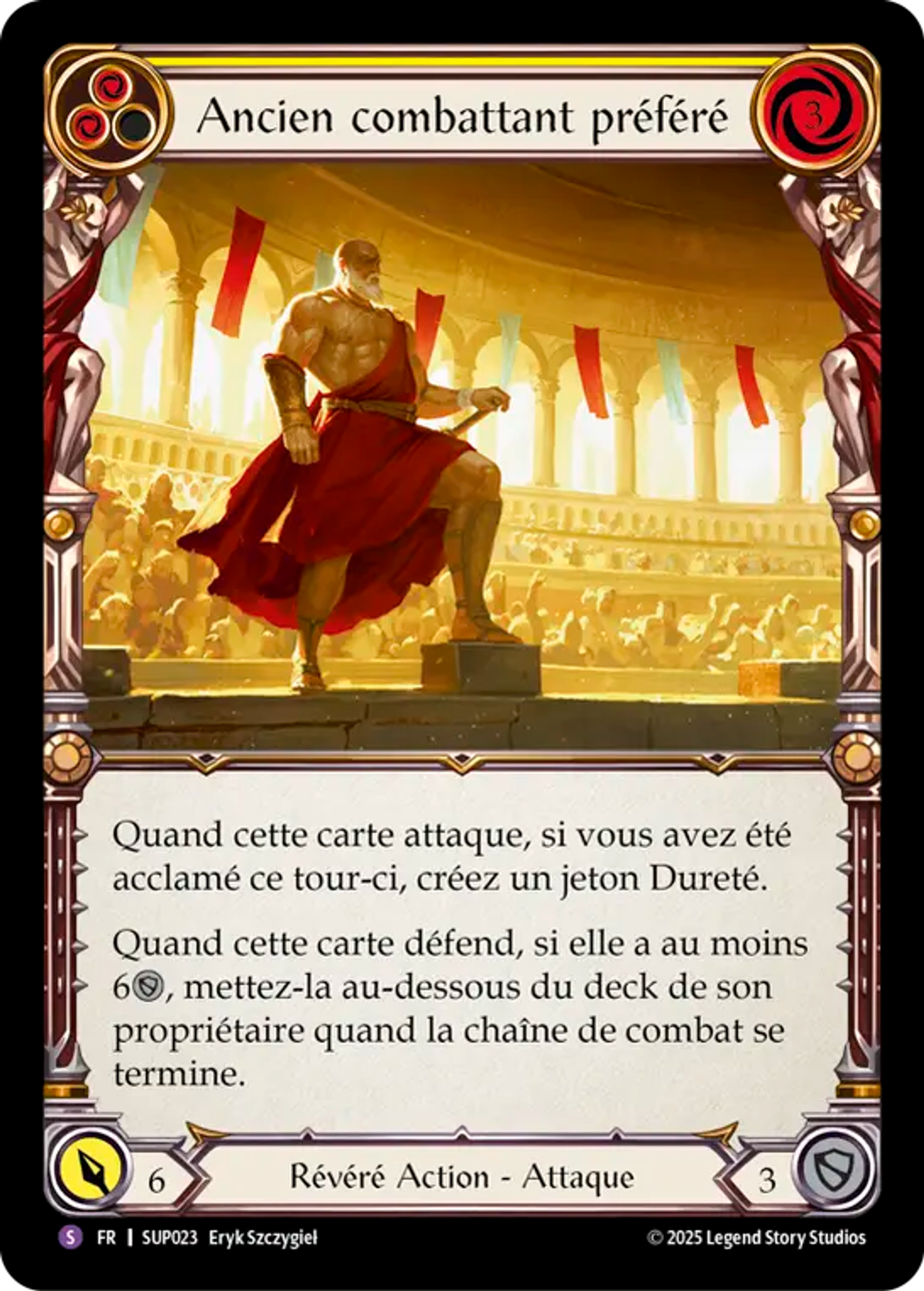 Ancien combattant préféré — Super Slam — Flesh and Blood