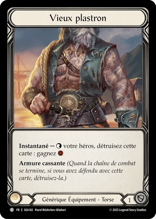Vieux plastron — High Seas — Flesh and Blood