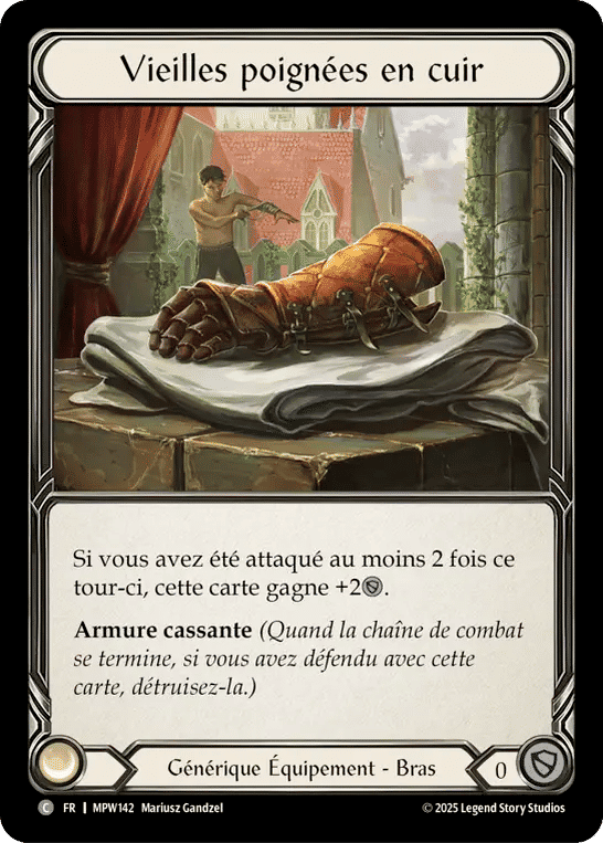 Vieilles poignées en cuir — Mastery Pack Warrior — Flesh and Blood
