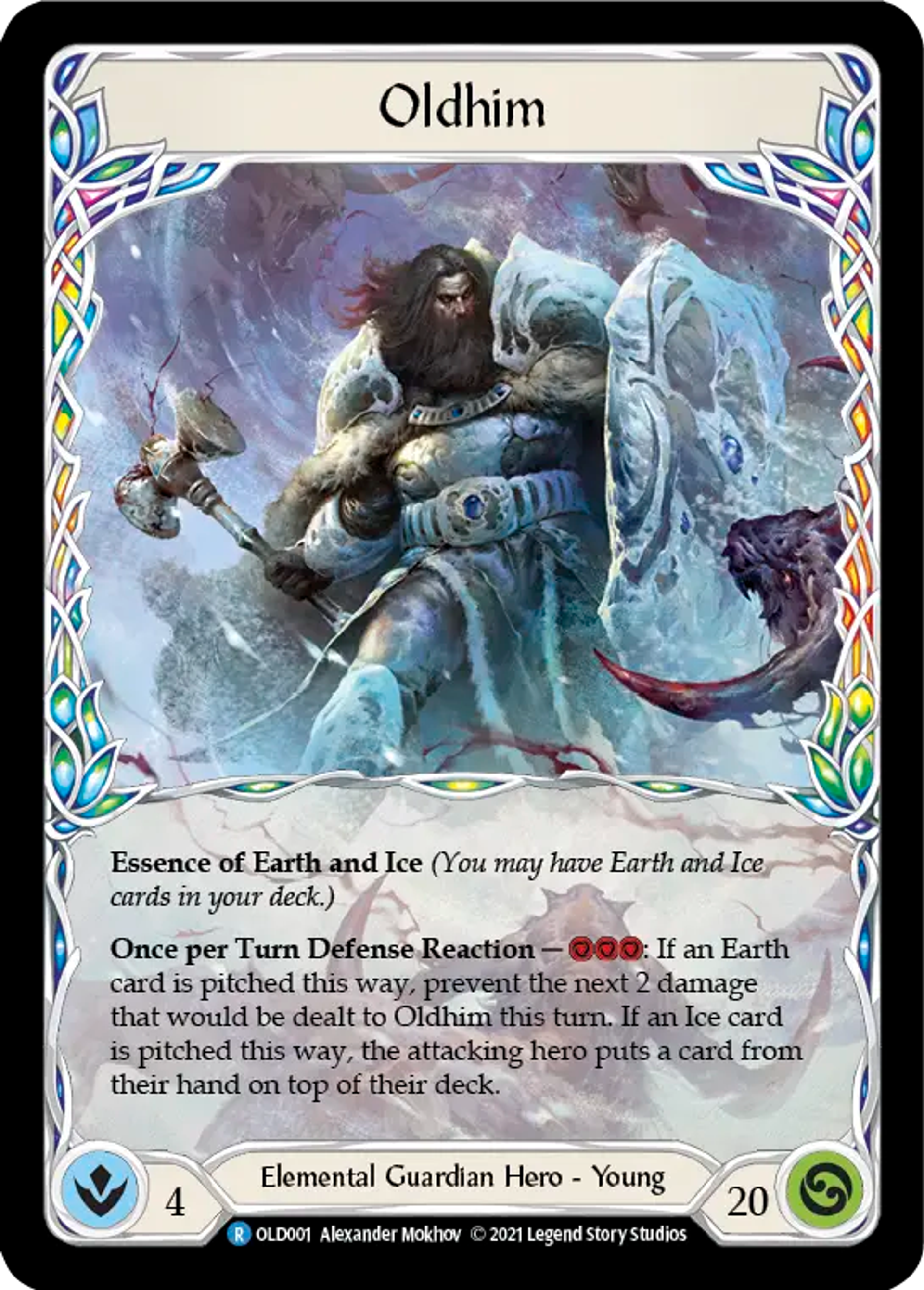 Oldhim — Oldhim - Blitz Deck — Flesh and Blood