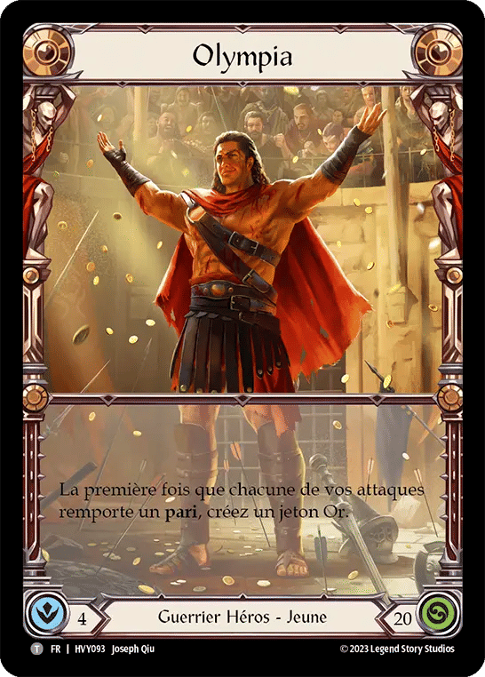 Olympia — Heavy Hitters — Flesh and Blood