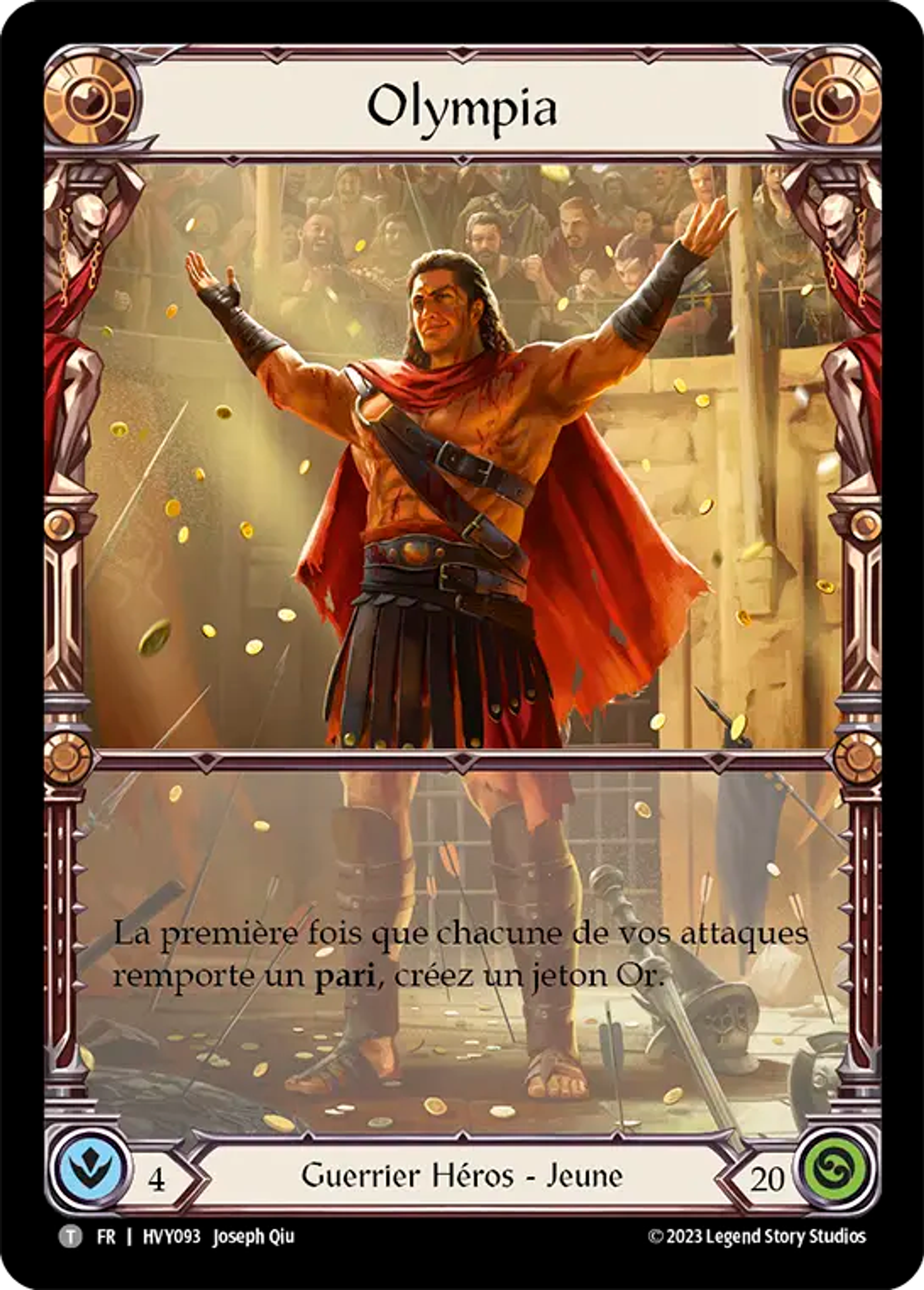 Olympia — Heavy Hitters — Flesh and Blood