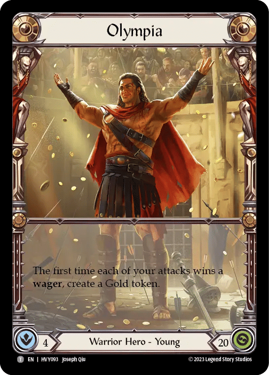 Olympia — Heavy Hitters — Flesh and Blood