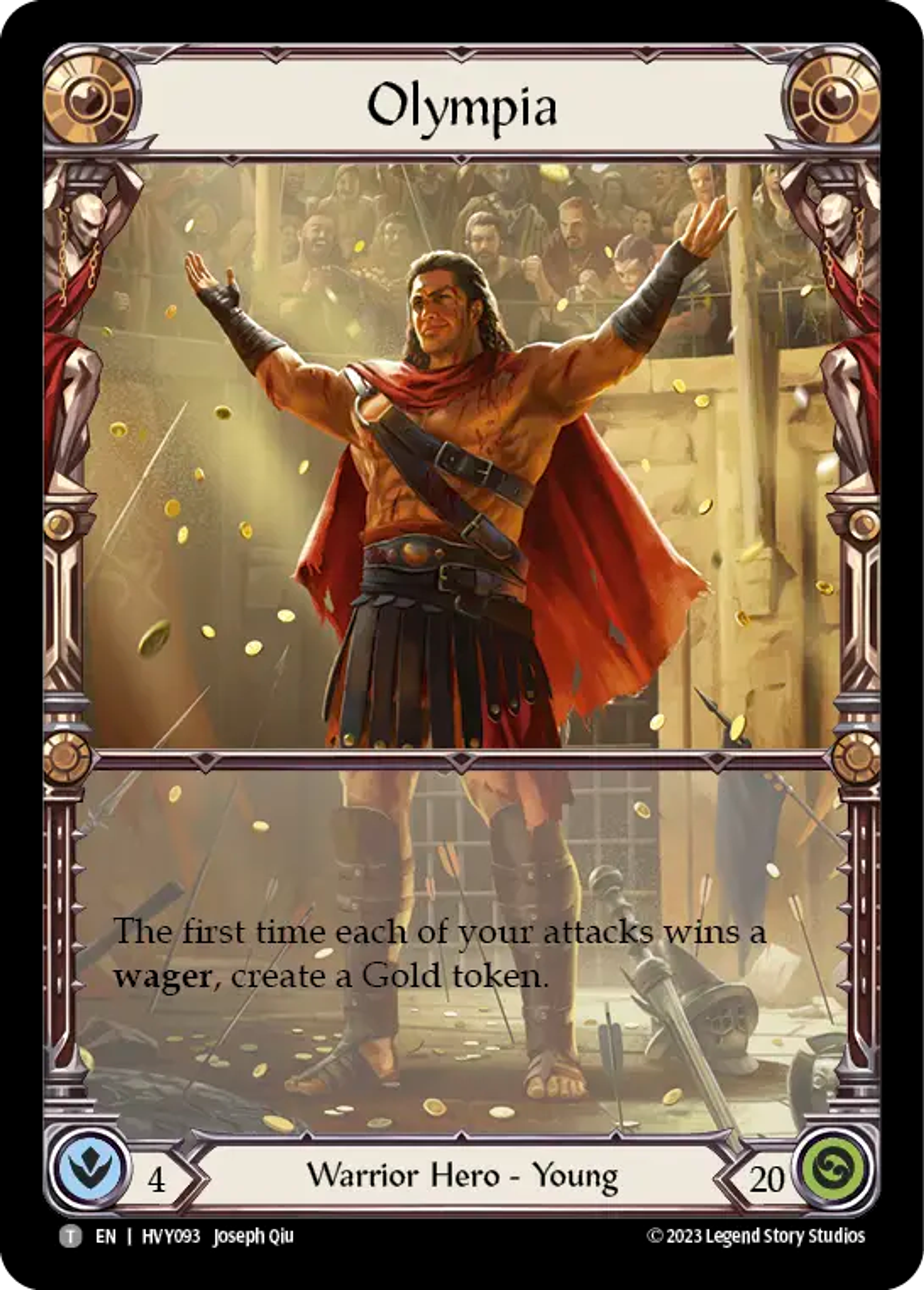 Olympia — Heavy Hitters — Flesh and Blood